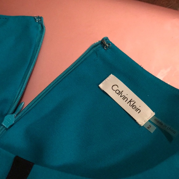 Calvin Klein Color Block Dress - Picture 7 of 9